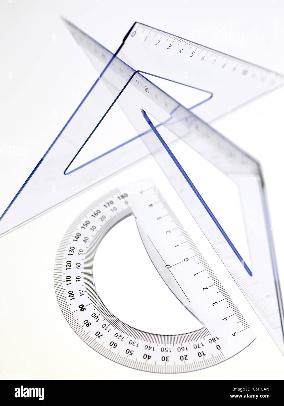 Geometrie-set Stockfoto