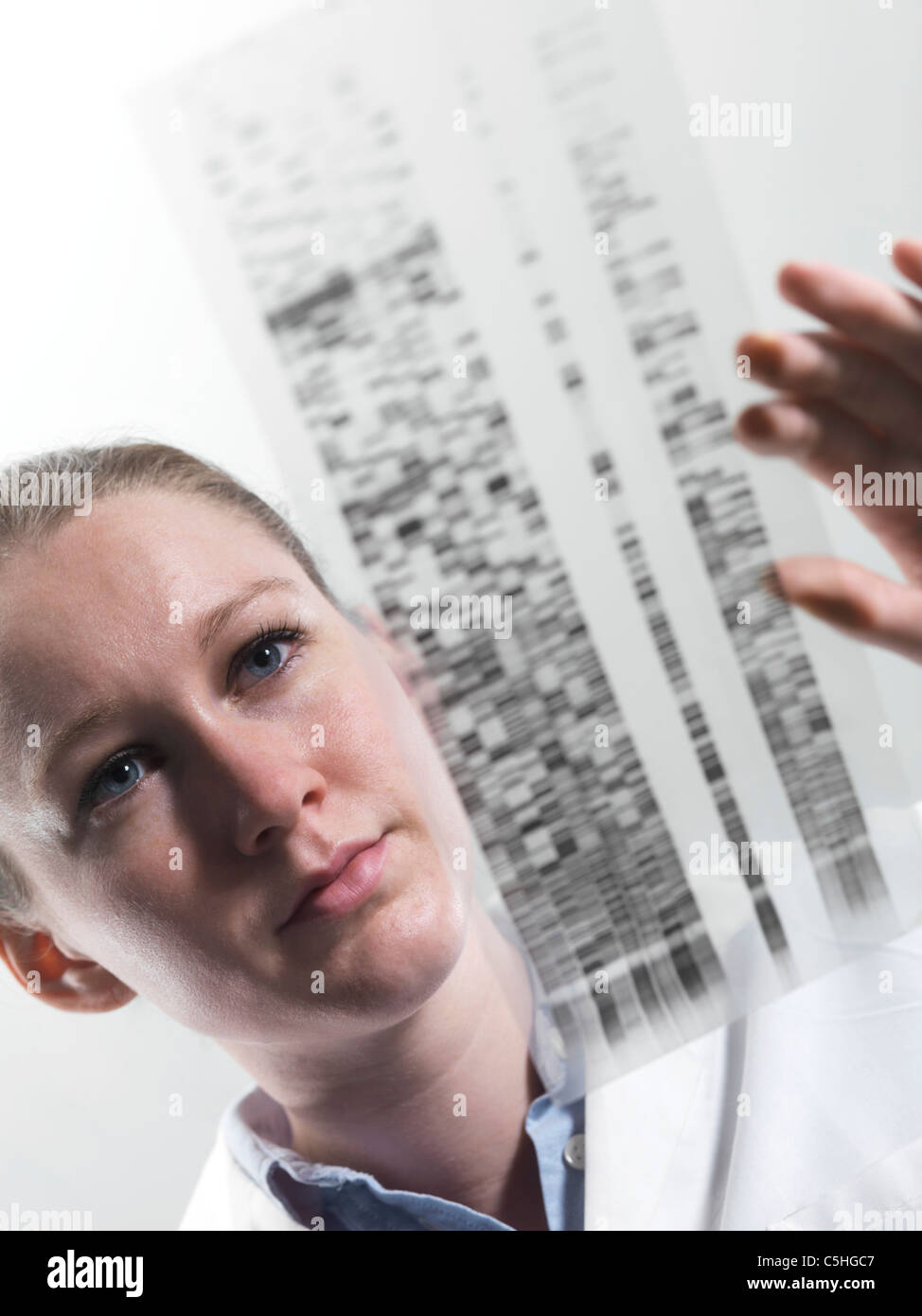 Genetikforschung Stockfoto