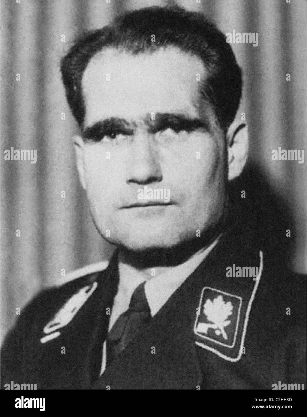 Rudolf Hess - Hitlers Krieg Zeit Stellvertreter war ein prominenter NS-Politiker. Aus dem Archiv des Pressedienstes Portrait Stockfoto