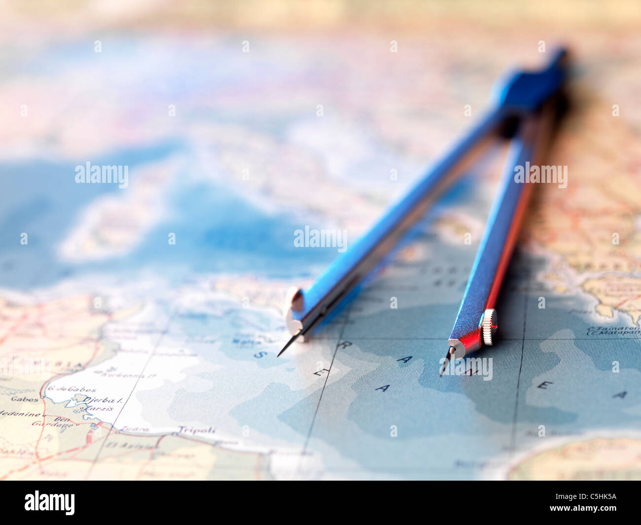Navigation Stockfoto
