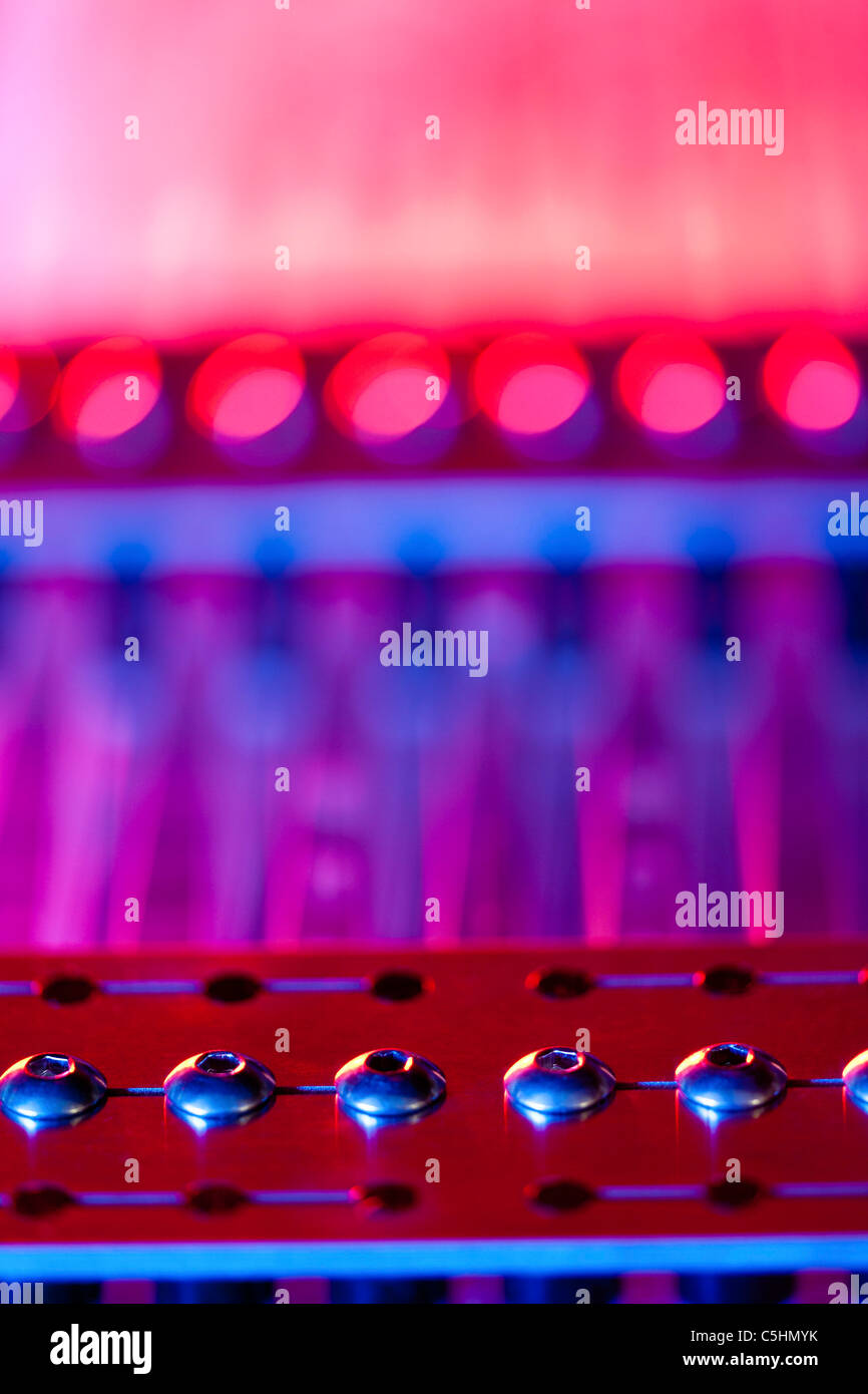 Genom-Sequenzierung-Maschine Stockfoto