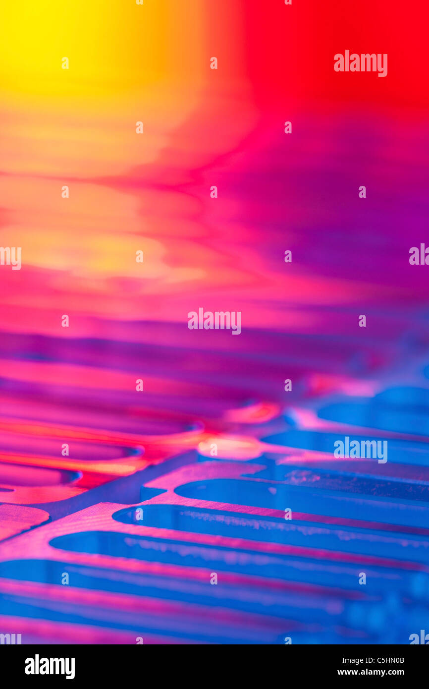 Genom-Sequenzierung-Maschine Stockfoto