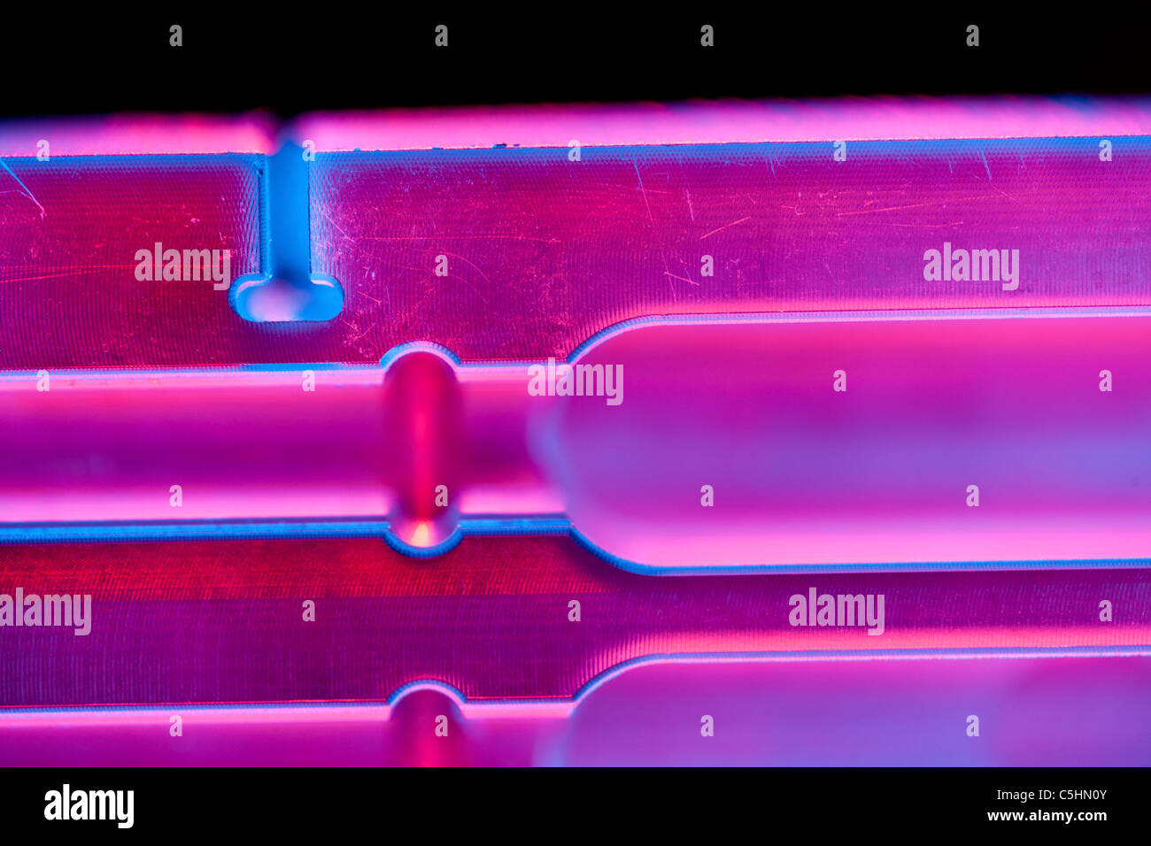 Genom-Sequenzierung-Maschine Stockfoto