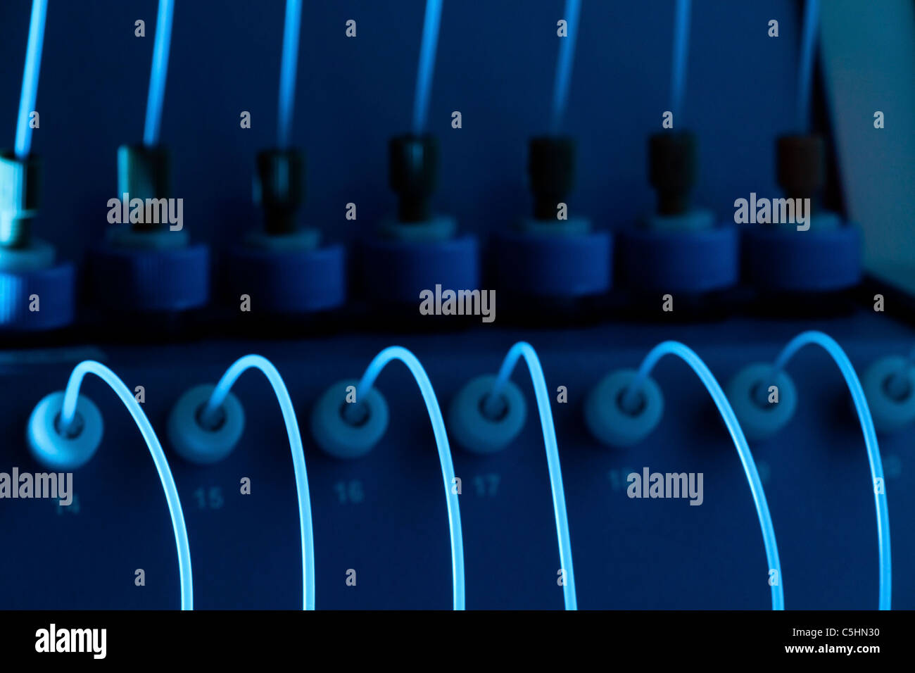 Genom-Sequenzierung-Maschine Stockfoto Genom-Sequenzierung-Maschine Stockfoto