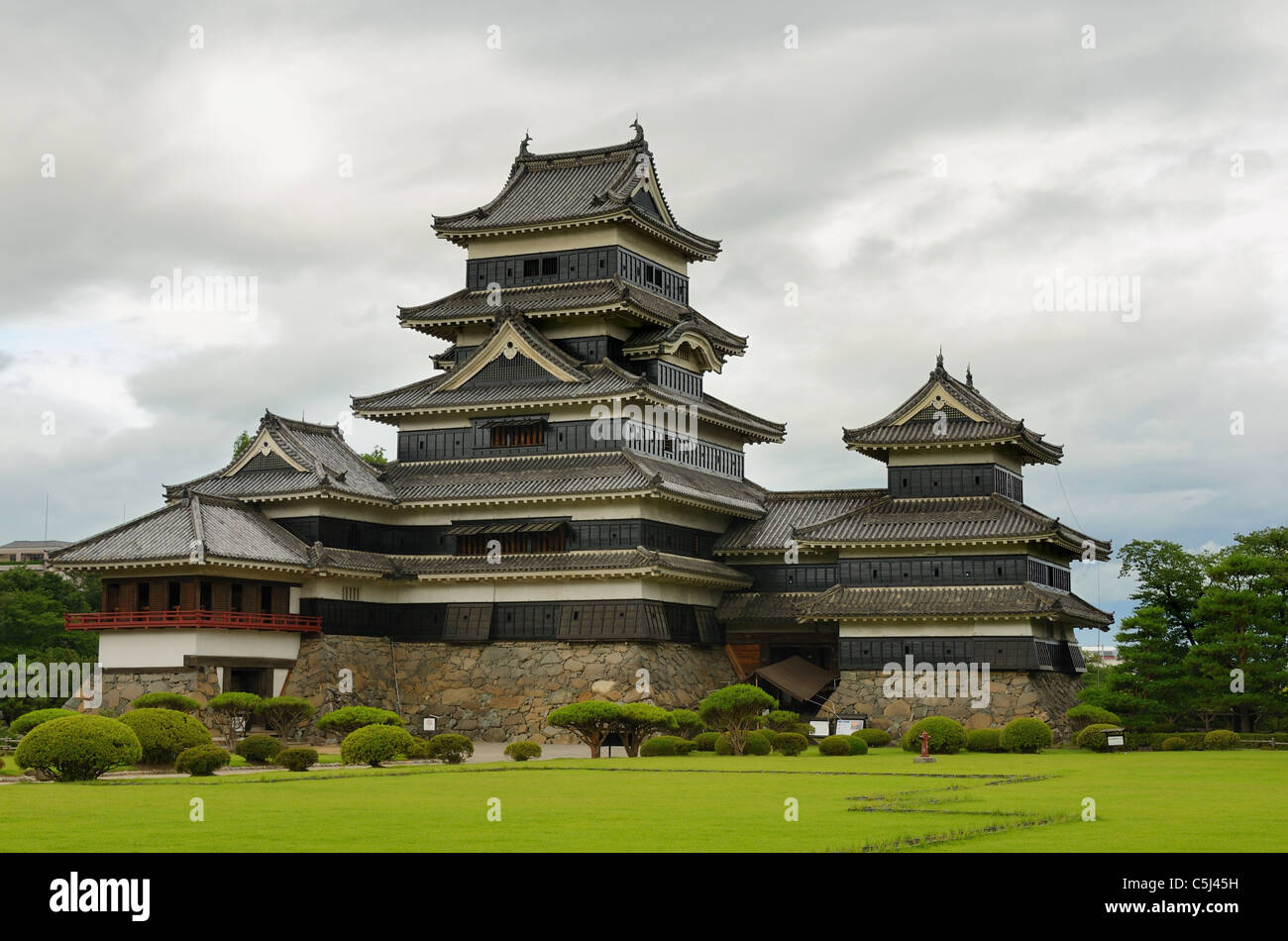 Schloß Matsumoto, Japan/ Stockfoto