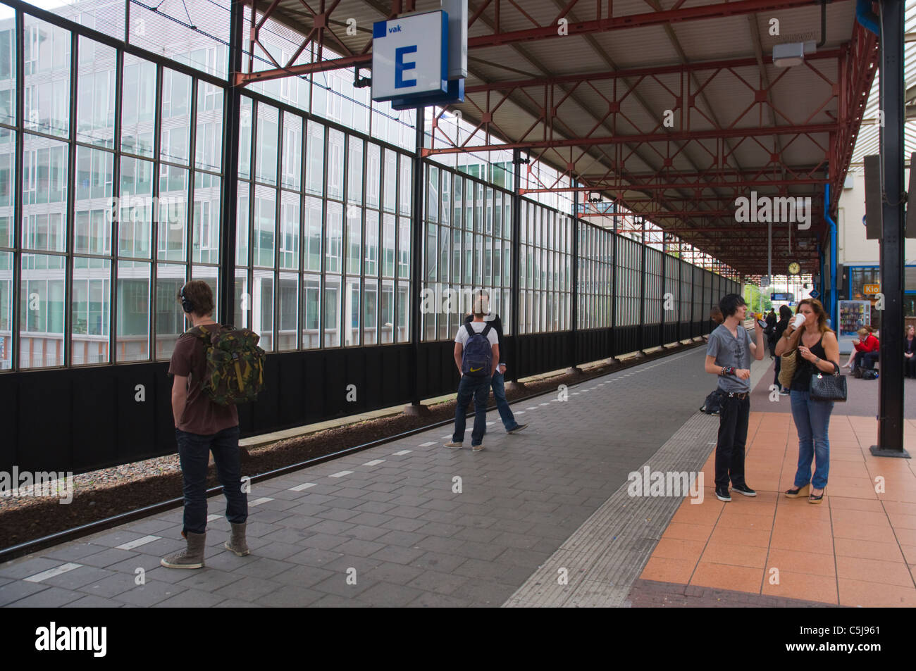 Eindhoven-Centraal Bahnhof Eindhoven North Brabant Vorsehung Niederlande Südeuropa Stockfoto