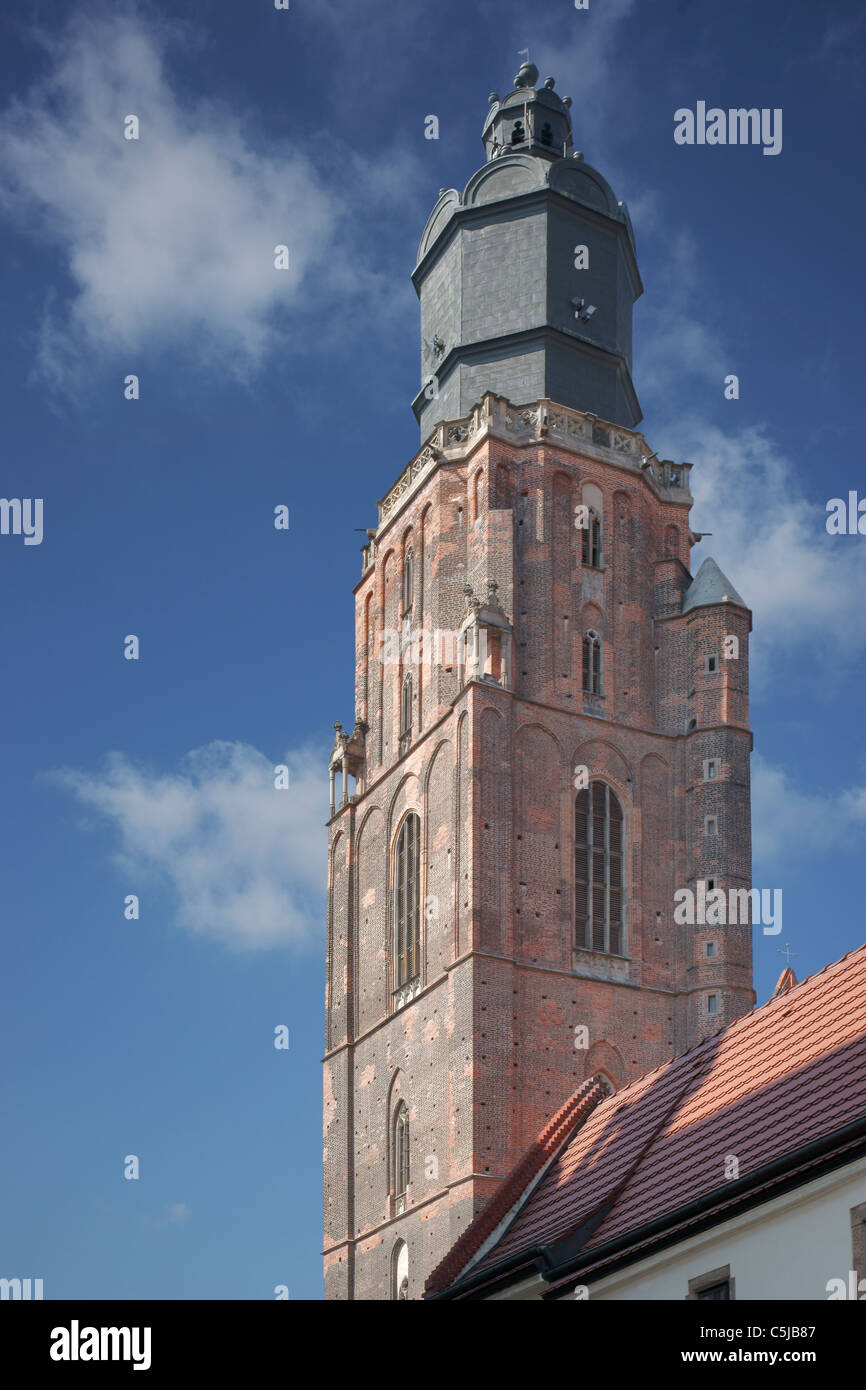 Elisabethenturm, Breslau | Elizabethan Turm, Wroclaw Stockfoto