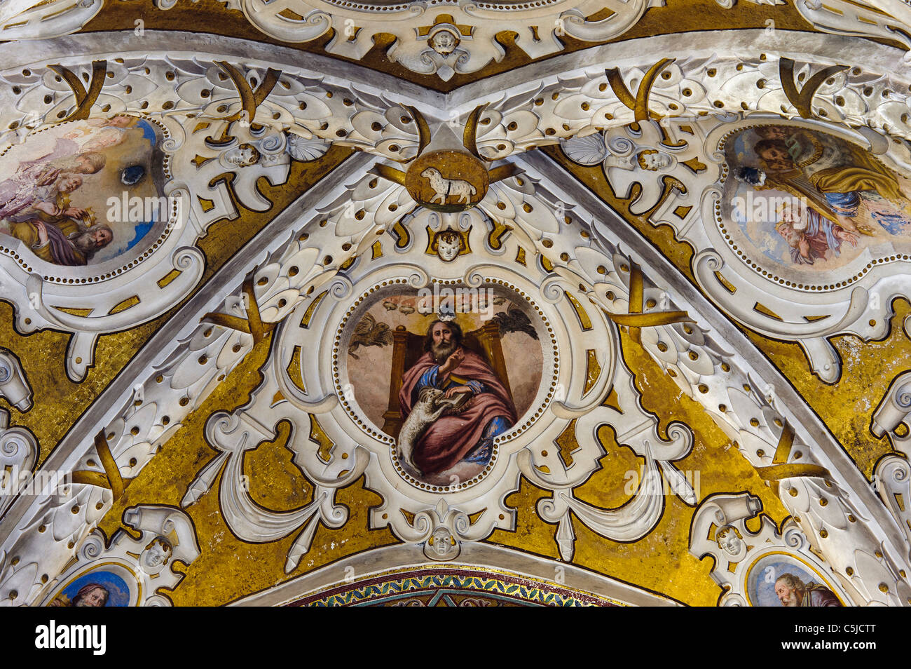 Kathedrale in Cefalu, Sizilien, Italien Stockfoto