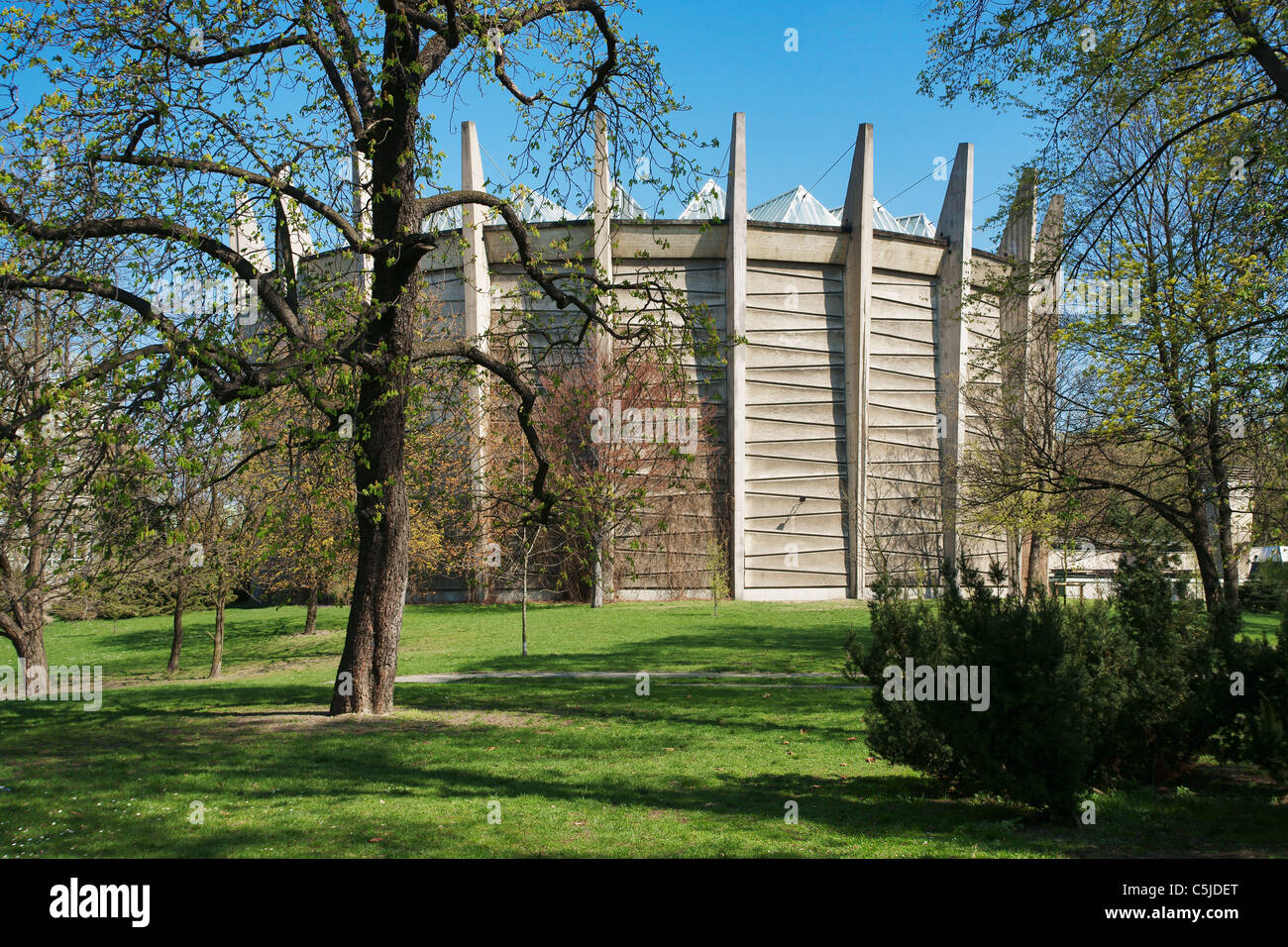 Panorama von Raclawice, Breslau | Raclawice Panorama, Wroclaw Stockfoto