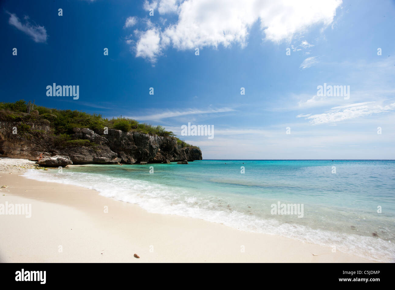 Daaibooi Bucht Curacao Stockfoto