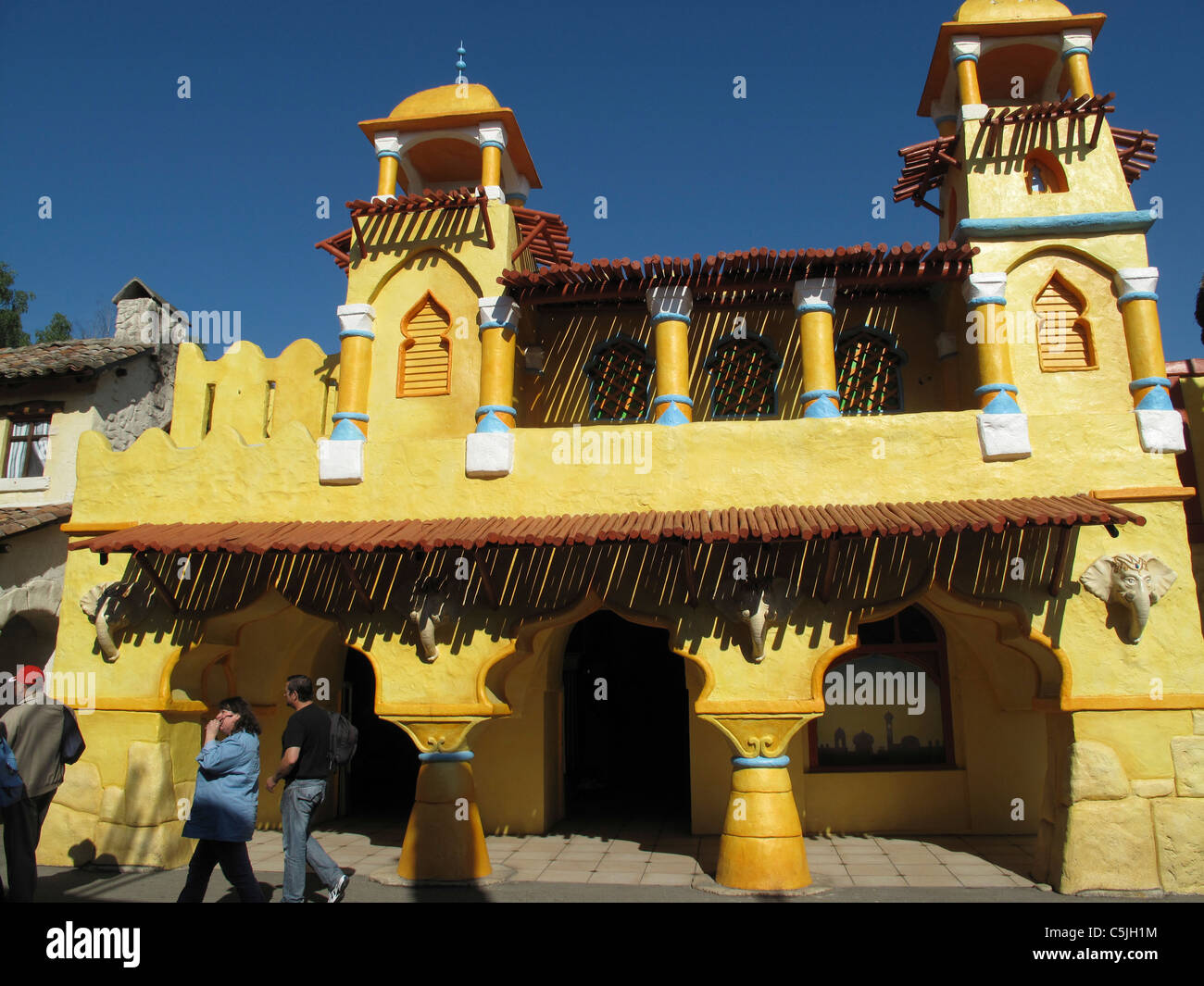 Parc Asterix, Vergnügungspark, Oise, in der Nähe von Paris, Ile-de-France, Frankreich Stockfoto