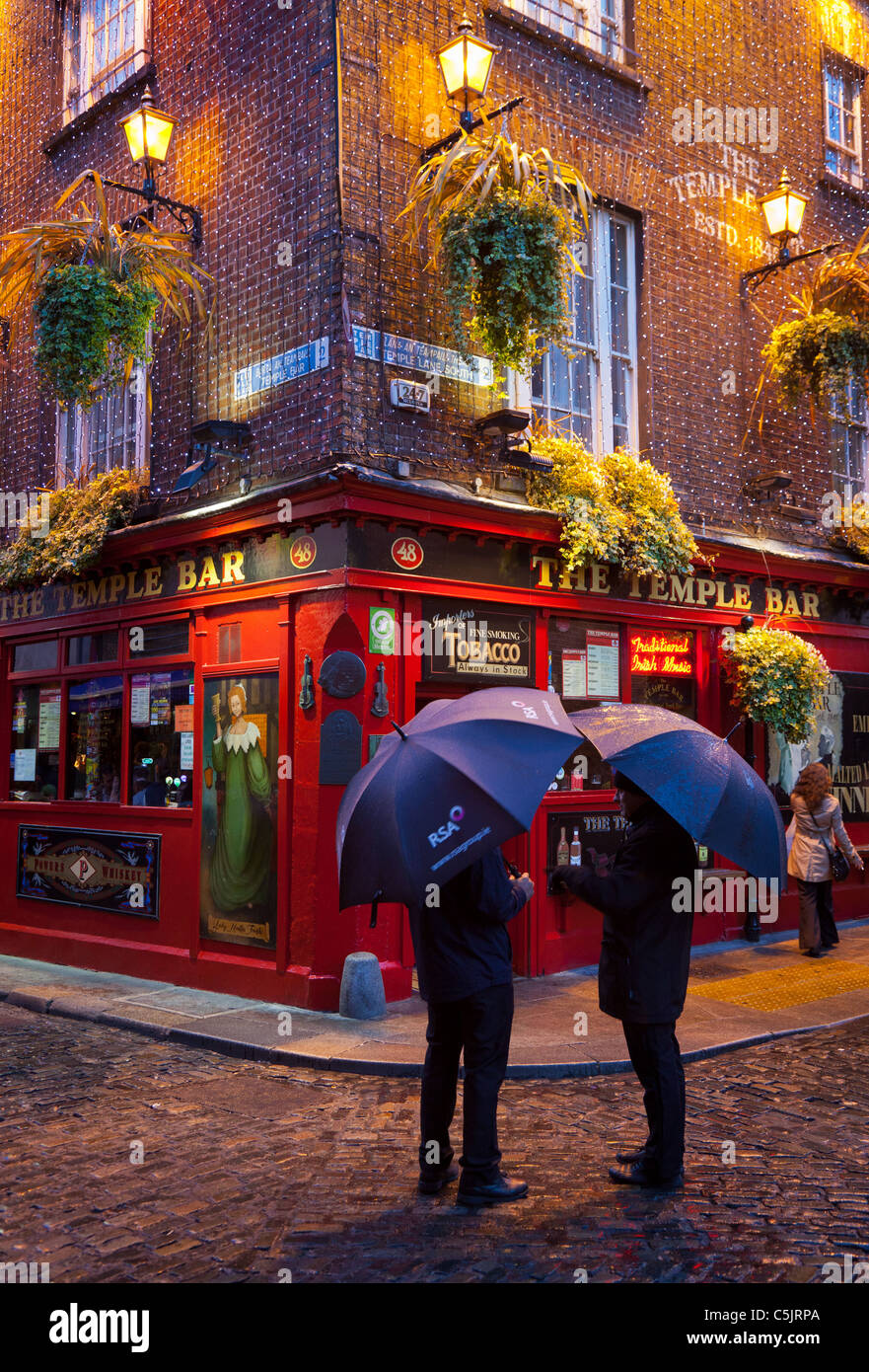 Temple Bar Pub in Dublin, Irland Stockfoto