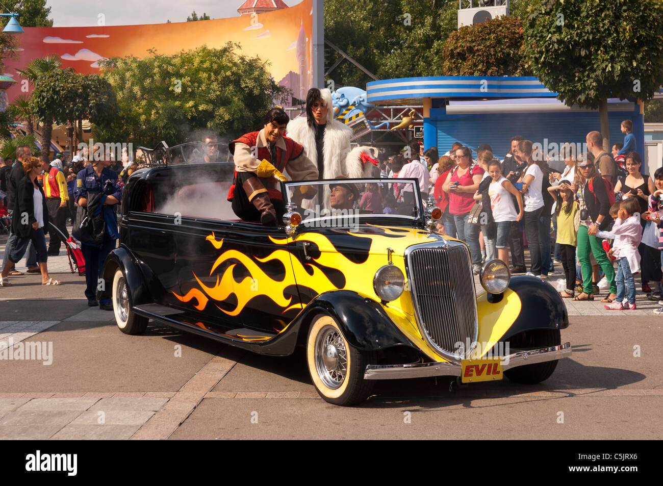 Die Stars ' n ' Cars parade im Disneyland Paris in Frankreich Stockfoto