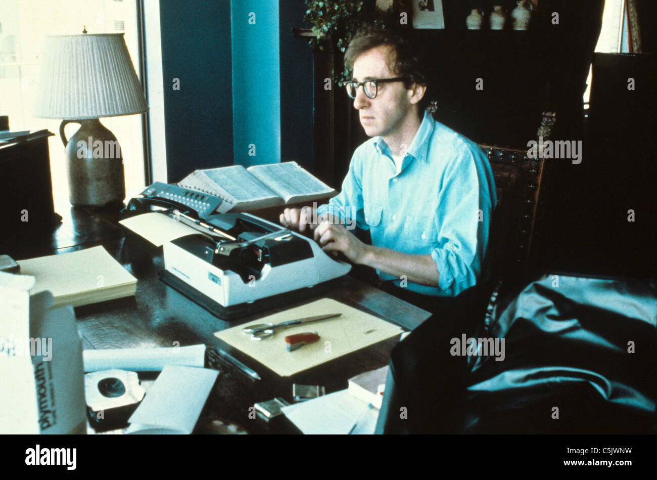 Woody Allen, 1980 Stockfoto