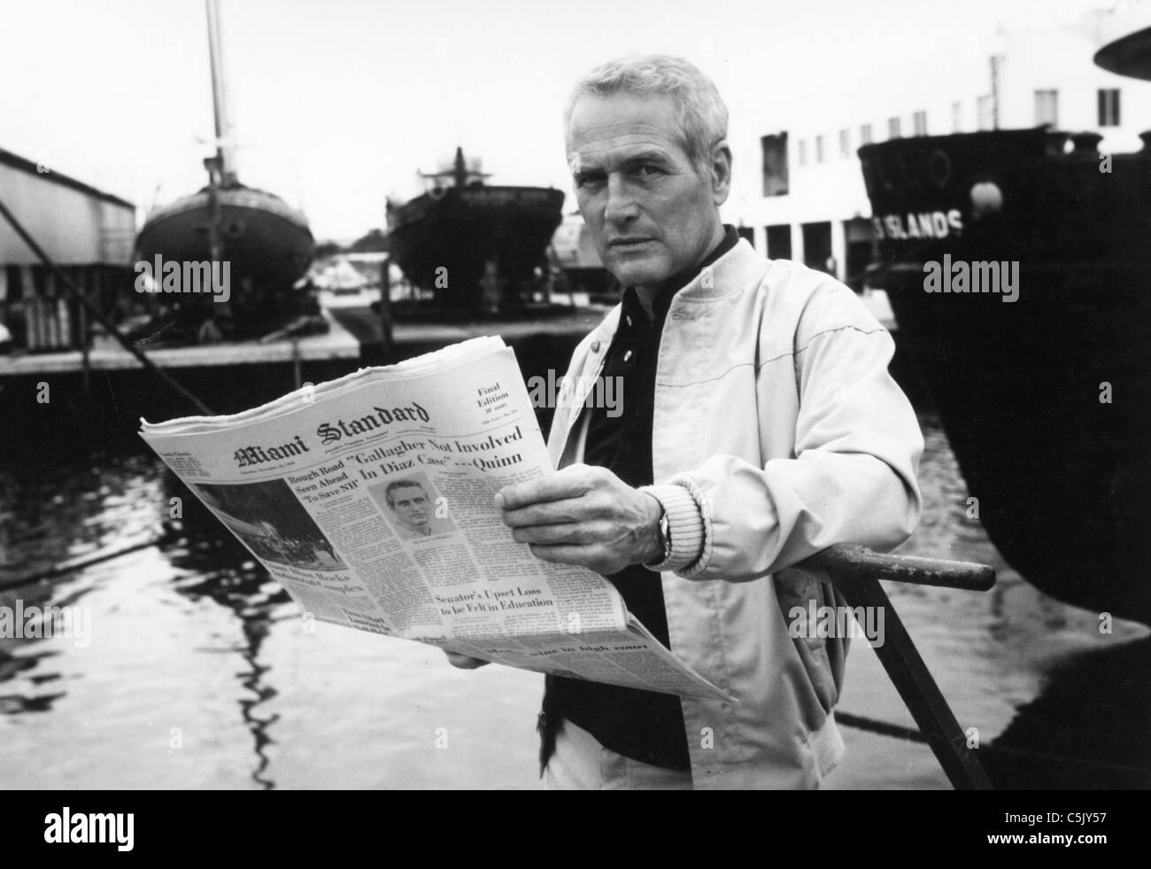 Paul Newman, 1980 Stockfoto