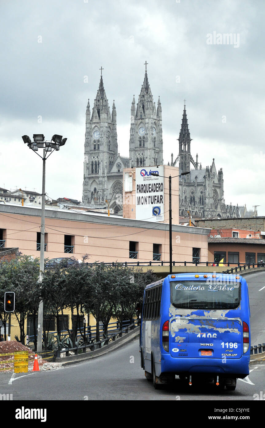 Straßenszene, Quito, Ecuador Stockfoto