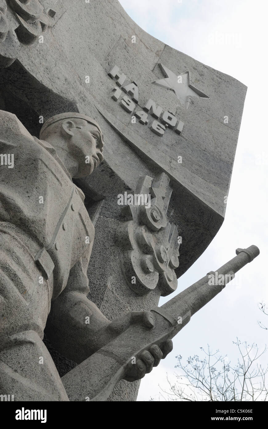 Asien, Vietnam, Hanoi. Hanoi Altstadt. Memorial. Stockfoto