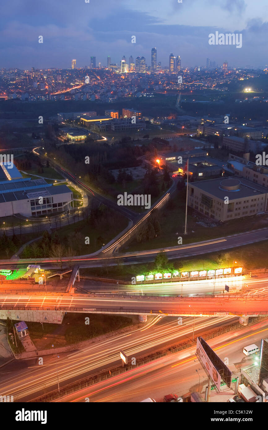 Neues Business-Center, Istanbul, Türkei Stockfoto
