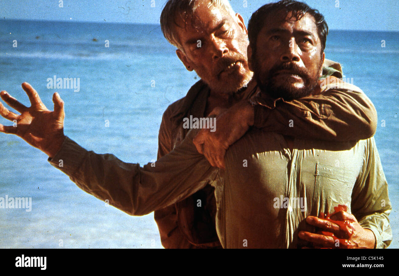 HÖLLE IM PAZIFIK (1969) TOSHIRO MIFUNE, LEE MARVIN JOHN BOORMAN (DIR) 001 MOVIESTORE SAMMLUNG LTD Stockfoto