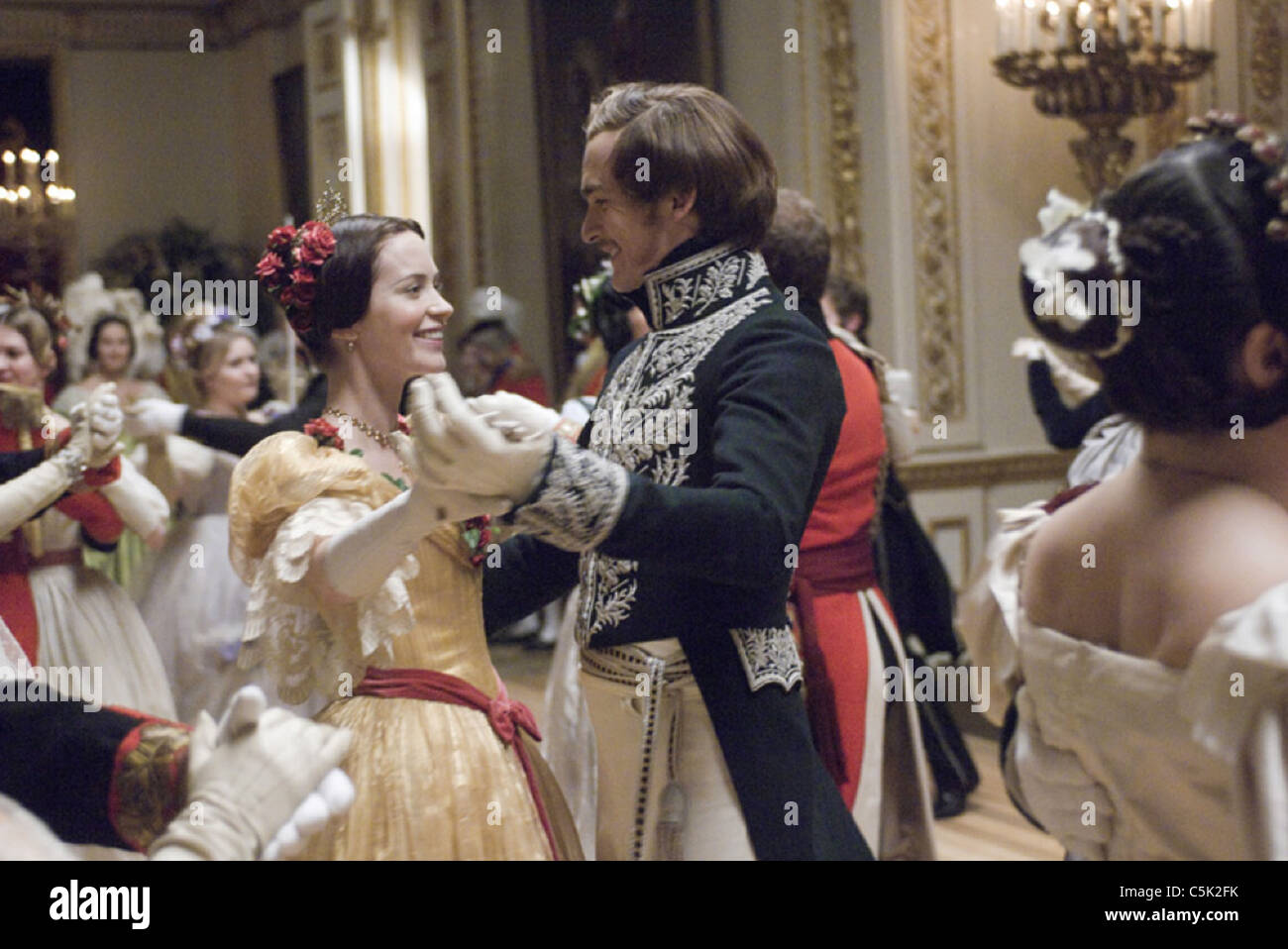 DIE junge VICTORIA 2009 GK Films Produktion mit Emily Blunt als Königin und Rupert Friend als Prinz Albert Stockfoto
