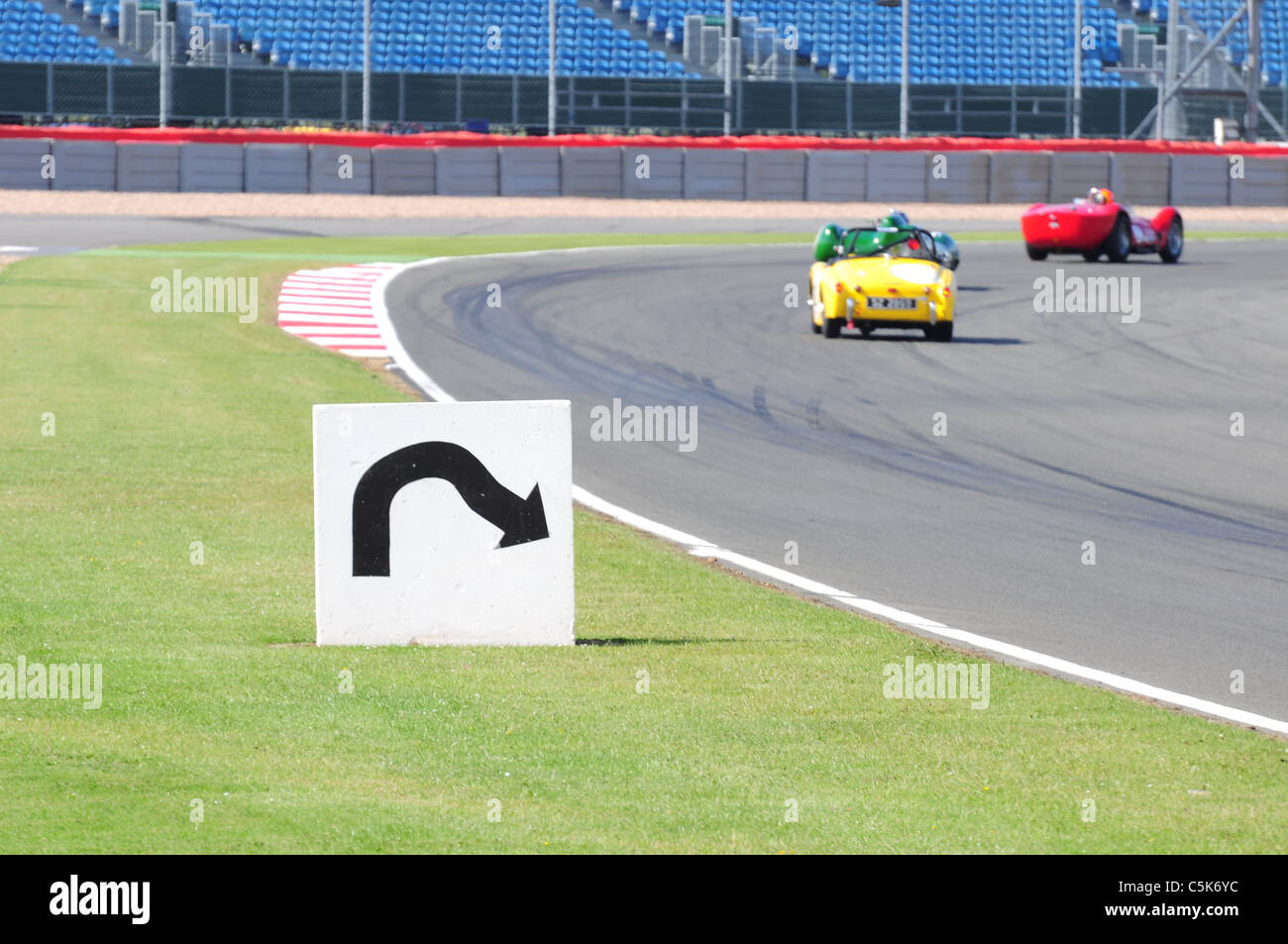 Stirling Moss Trophy für Pre-61 Sportscars - Silverstone Classic Stockfoto