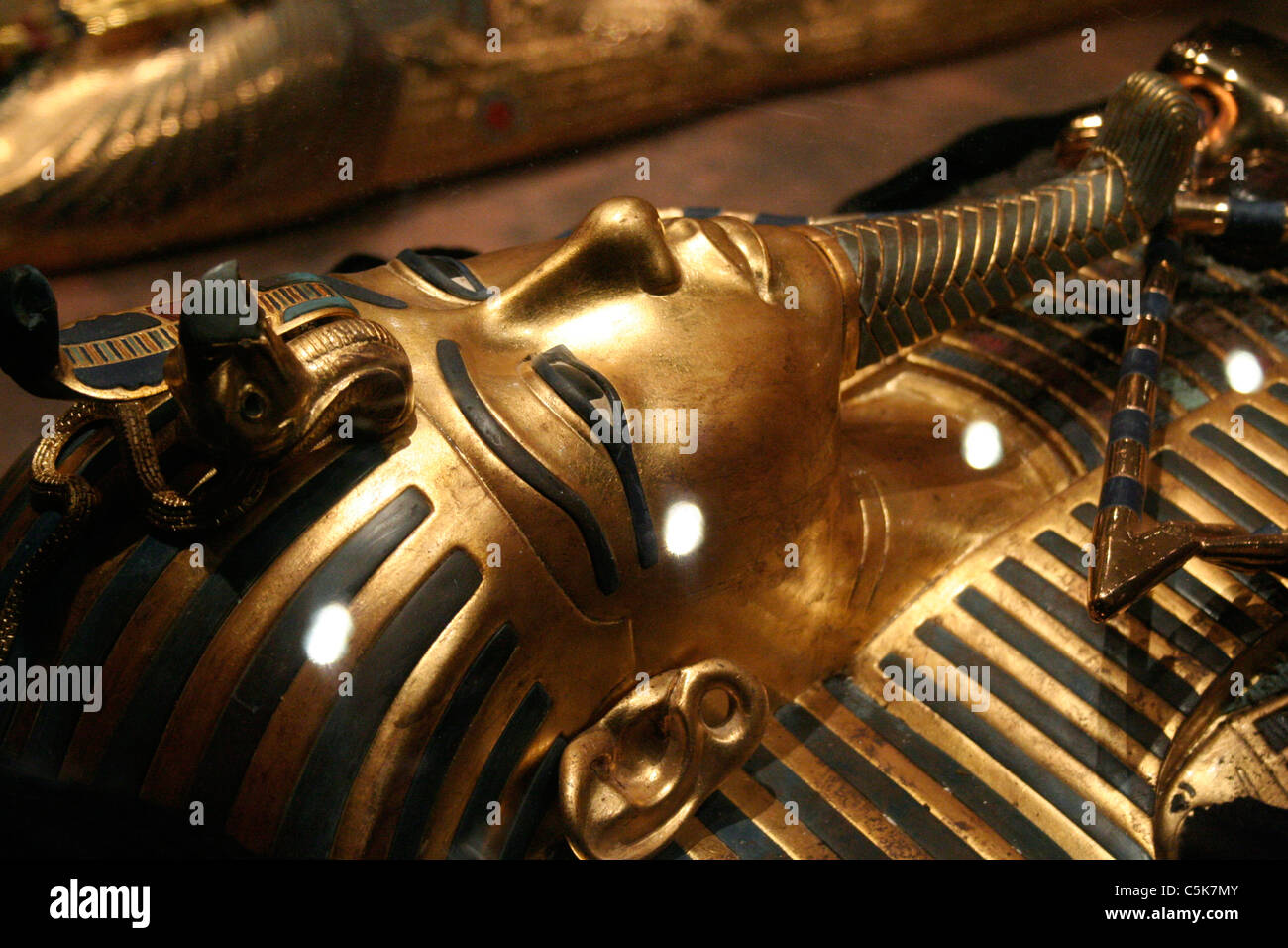 Tutanchamun-Maske Stockfoto