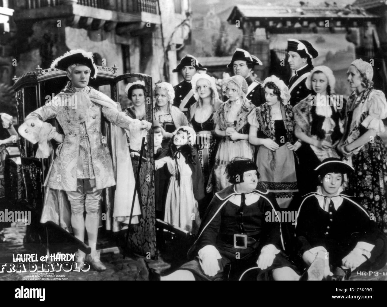 Des Teufels Bruder Jahr: 1933 USA Regie: Hal Roach et Charles Rogers James Finlayson, Stan Laurel, Oliver Hardy Stockfoto