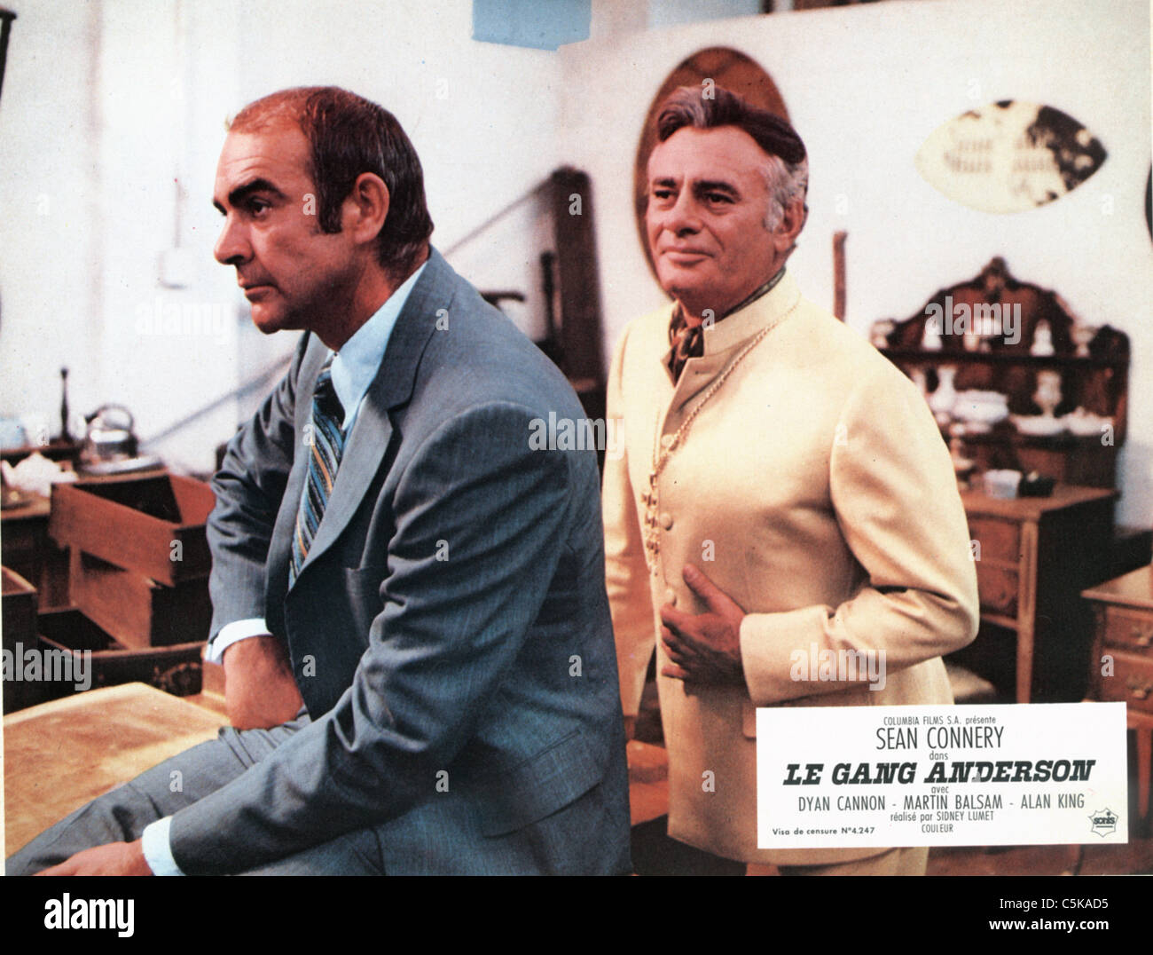Die Anderson Tapes Jahr: 1971 USA Regie: Sidney Lumet Sean Connery Martin Balsam Stockfoto