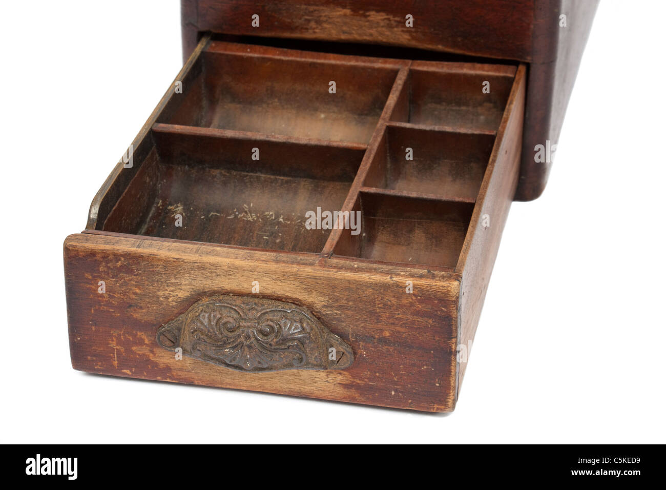 Antike O Brian Selbstschliessende Bis Cash Register Stockfoto