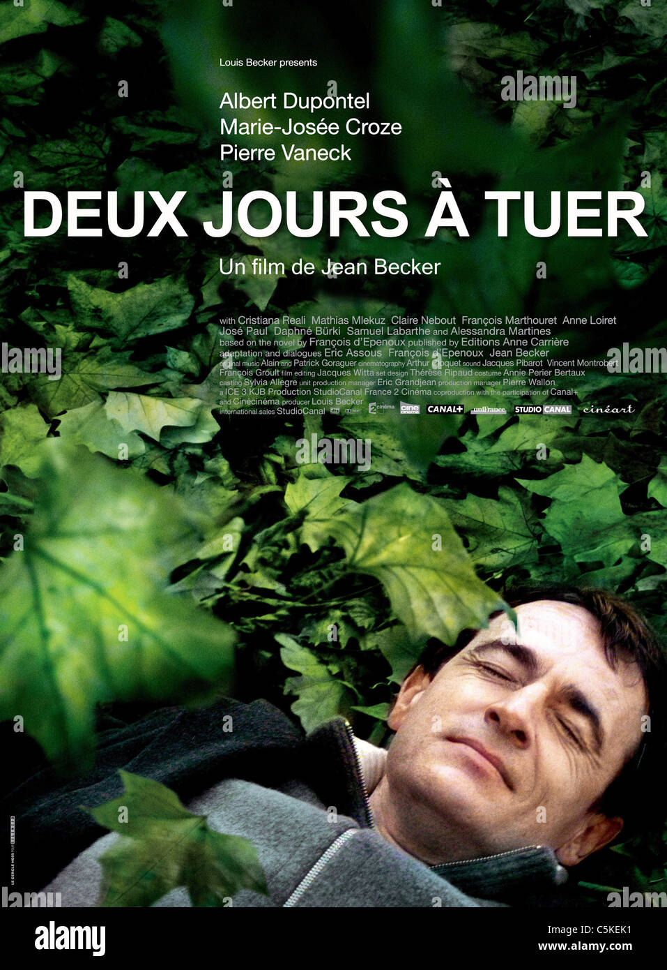 Deux Jours À Tuer Jahr: 2008 Regie: Jean Becker Albert Dupontel Movie Poster Stockfoto