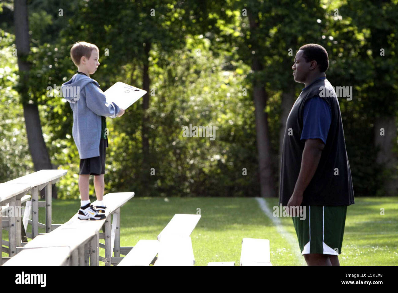 Blind Side-Jahr: 2009 - USA Regie: John Lee Hancock Jae Head, Quinton Aaron Stockfoto