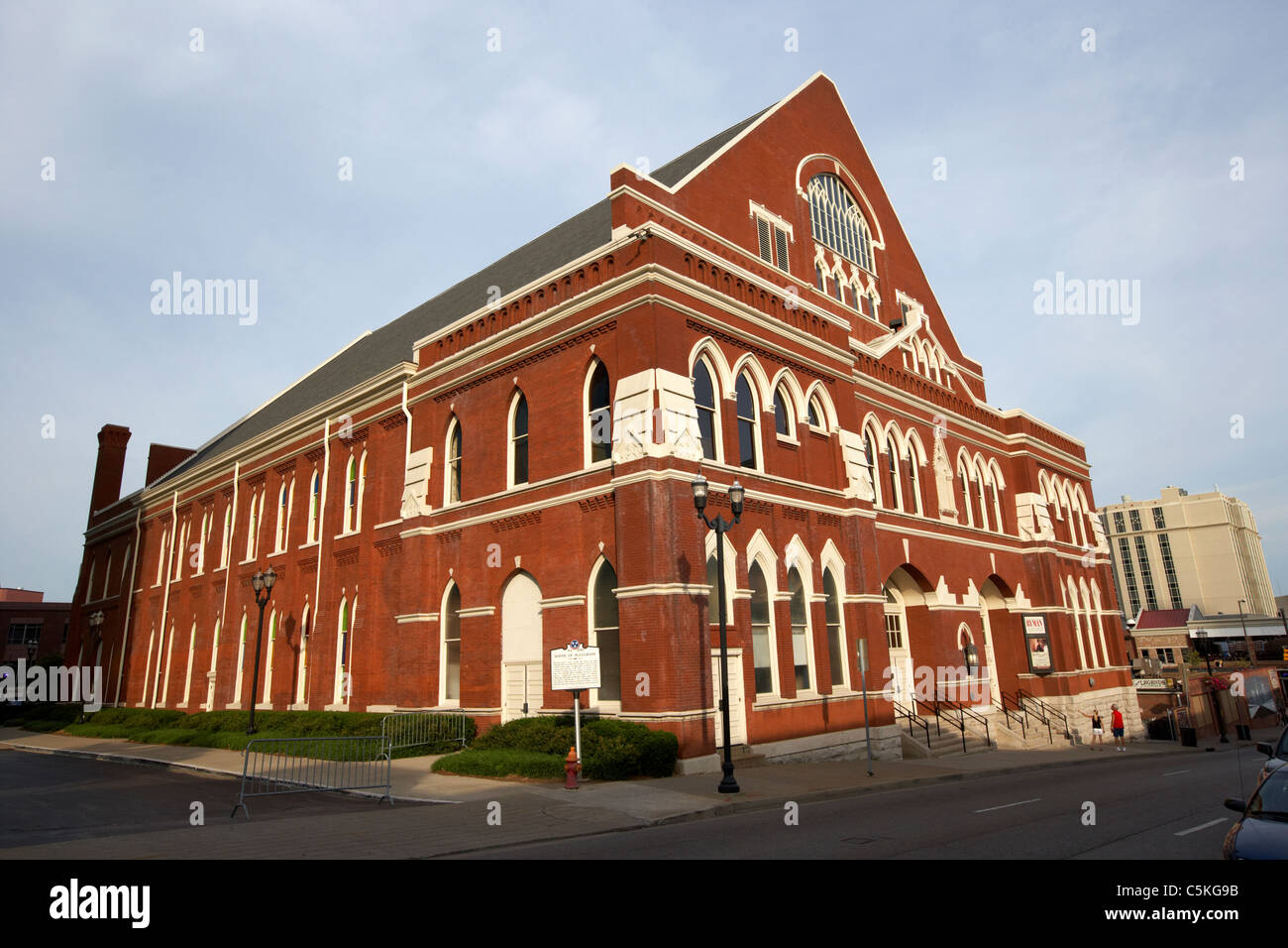 Das ehemalige Wohnhaus von Ryman Auditorium der Grand Ole Opry und Evangelium union Stiftshütte Nashville Tennessee USA Stockfoto