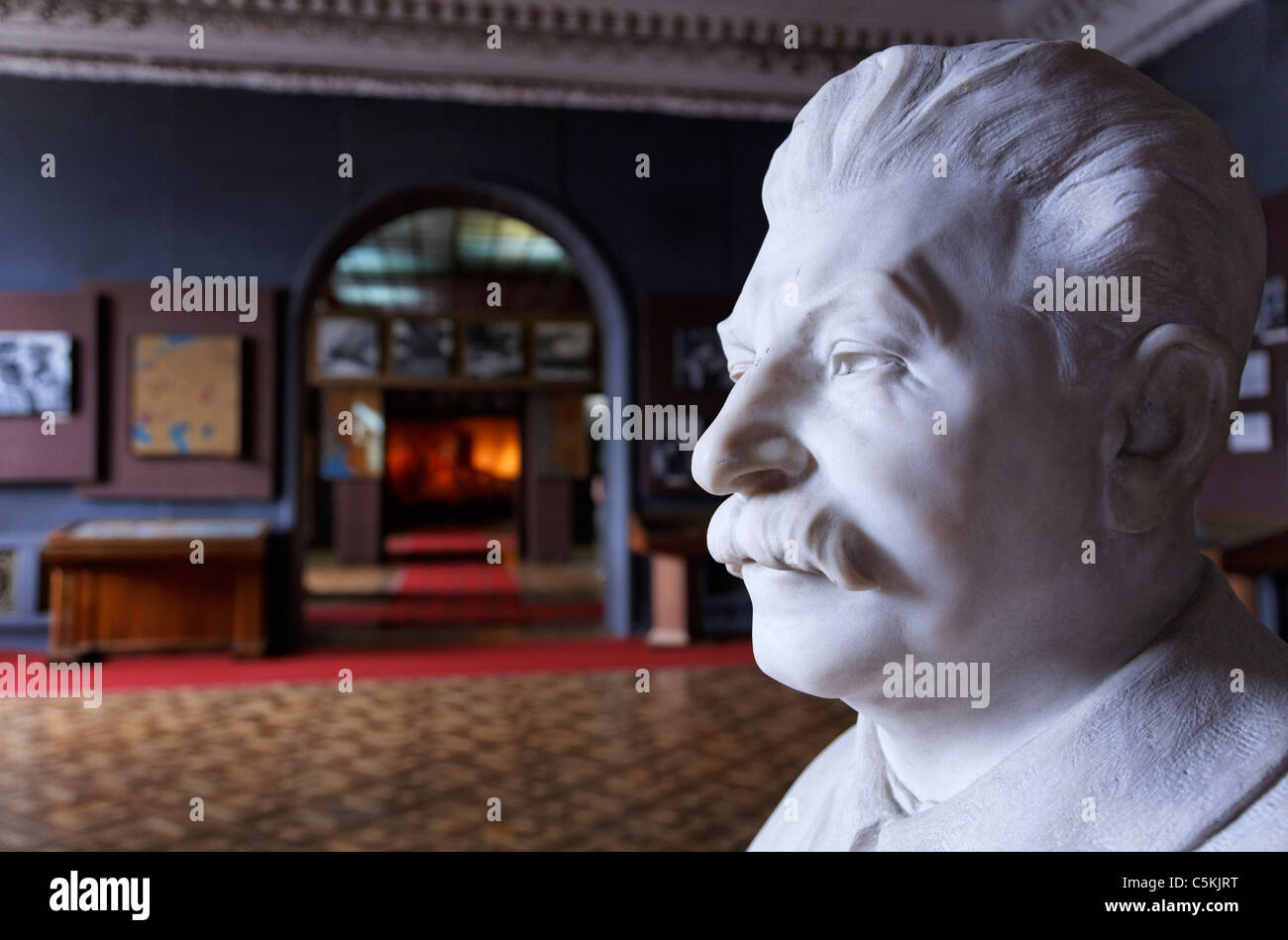 Georgien - Gori - Stalin-Museum innen Stockfoto