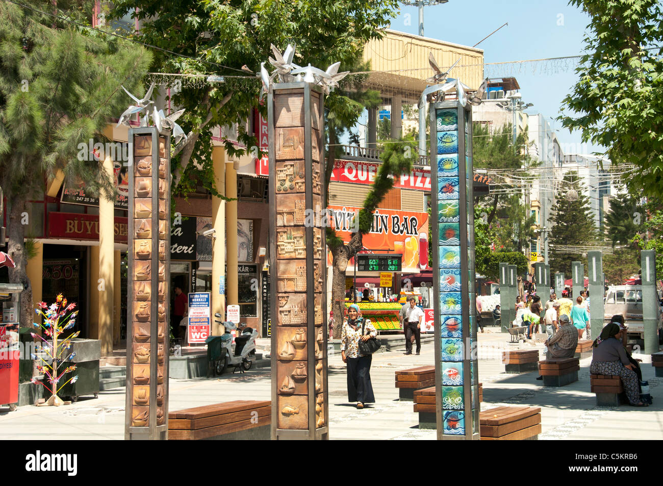 Shopping Mall Antalya moderne Stadt Türkei Türkisch Stockfoto