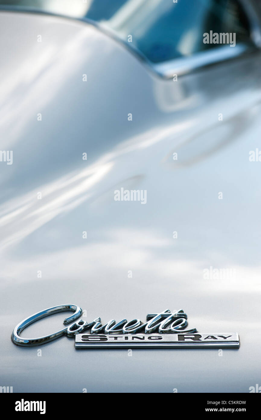 1965 Chevrolet Corvette Stingray, klassisch amerikanische Sportwagen Stockfoto