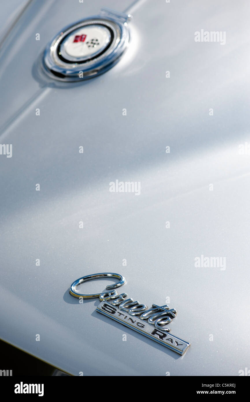 1965 Chevrolet Corvette Stingray, klassisch amerikanische Sportwagen Stockfoto