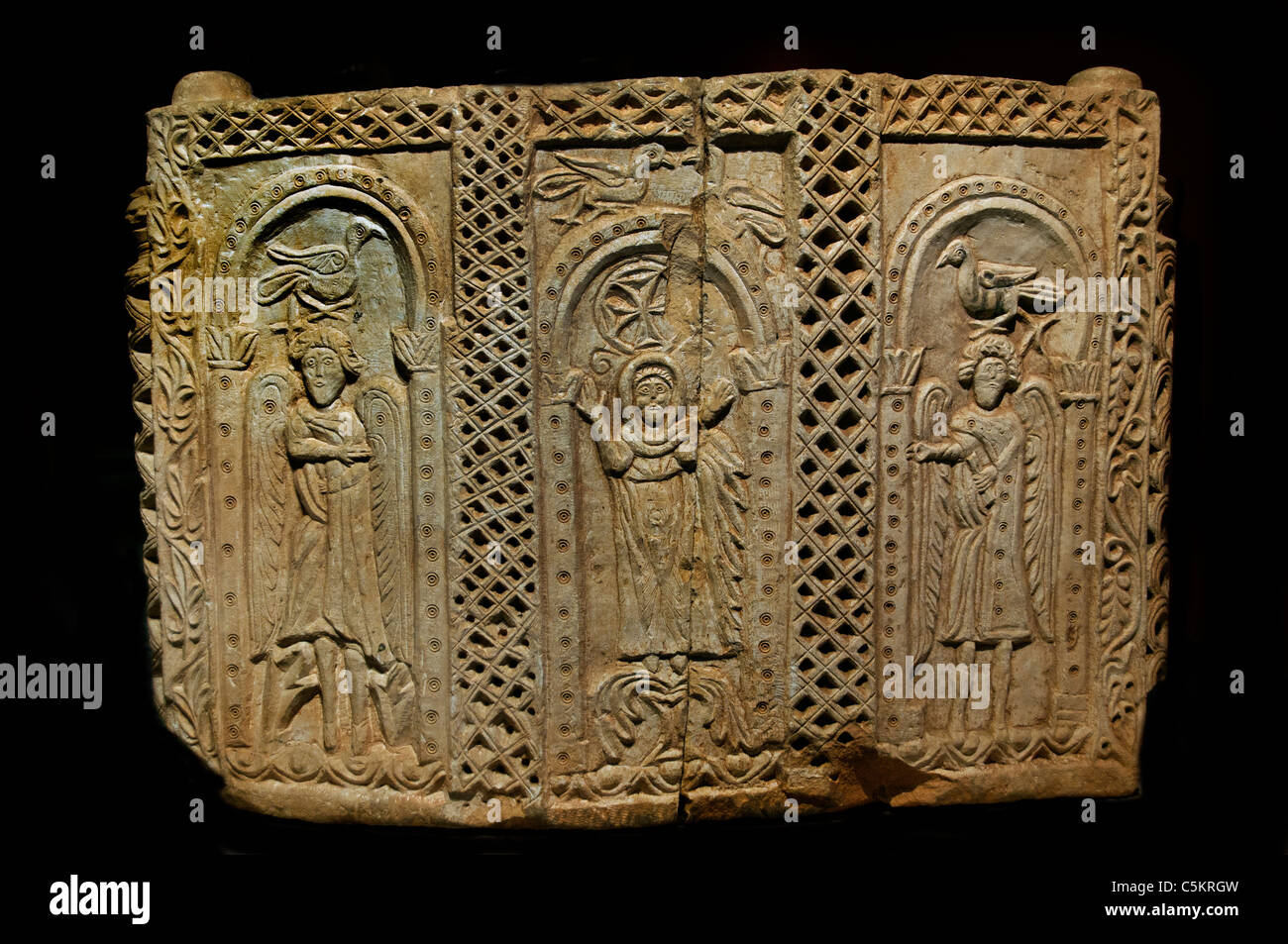 Ambo Brüstung von Elmali 4 byzantinische Periode 6 Cent AD Byzanz Türkei Stockfoto