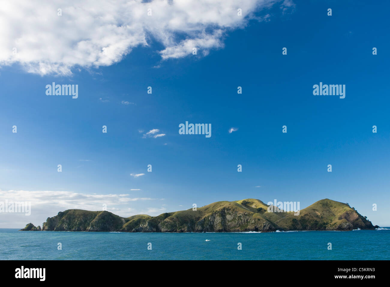 Kreuzfahrt in Whangaroa Harbour auf der Nordinsel.  Neuseeland Stockfoto