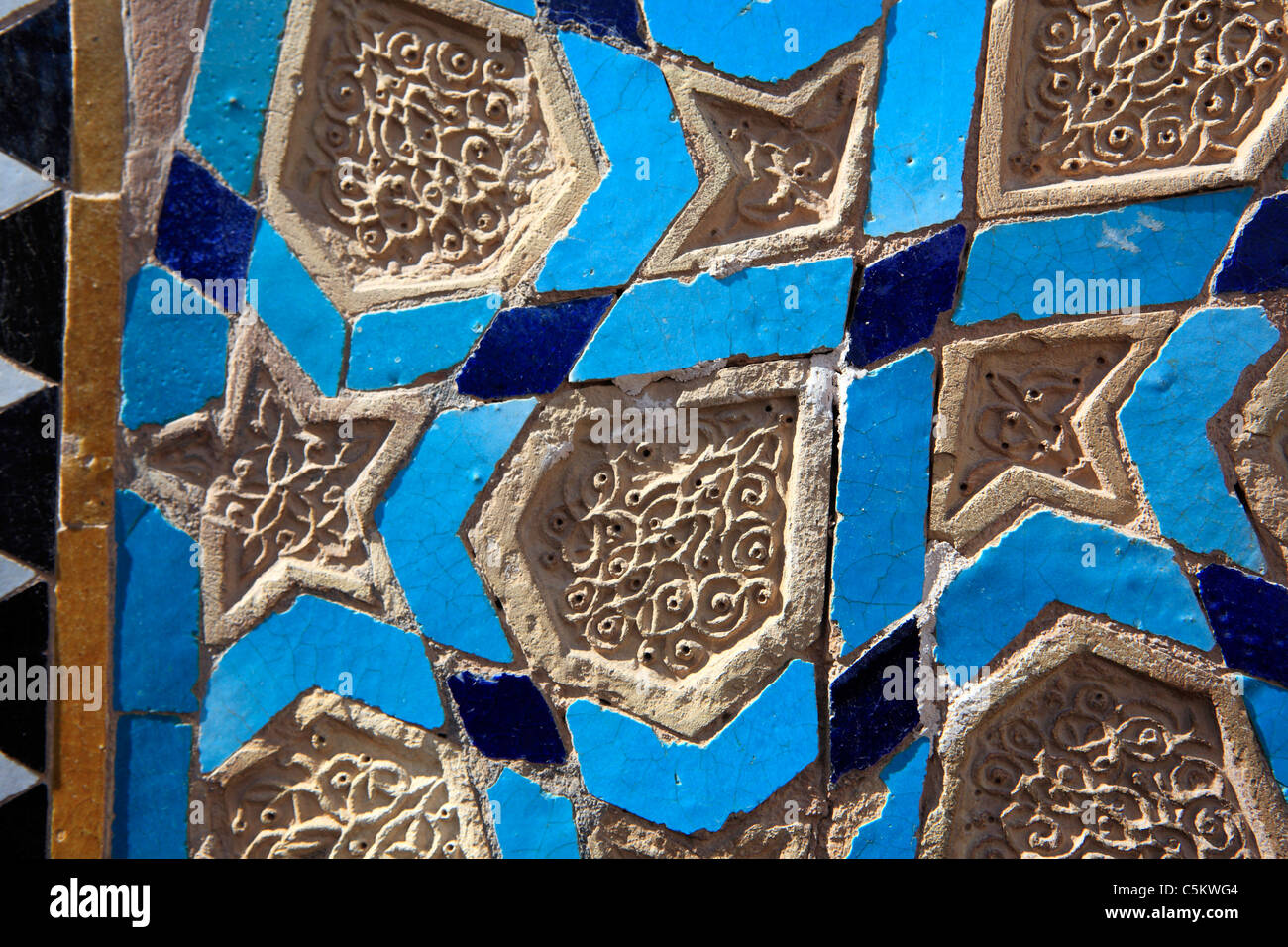 Freitags-Moschee (14. Jahrhundert), Yazd, Iran Stockfoto