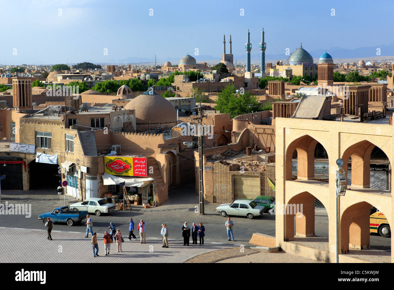 Altstadt, Yazd, Iran Stockfoto
