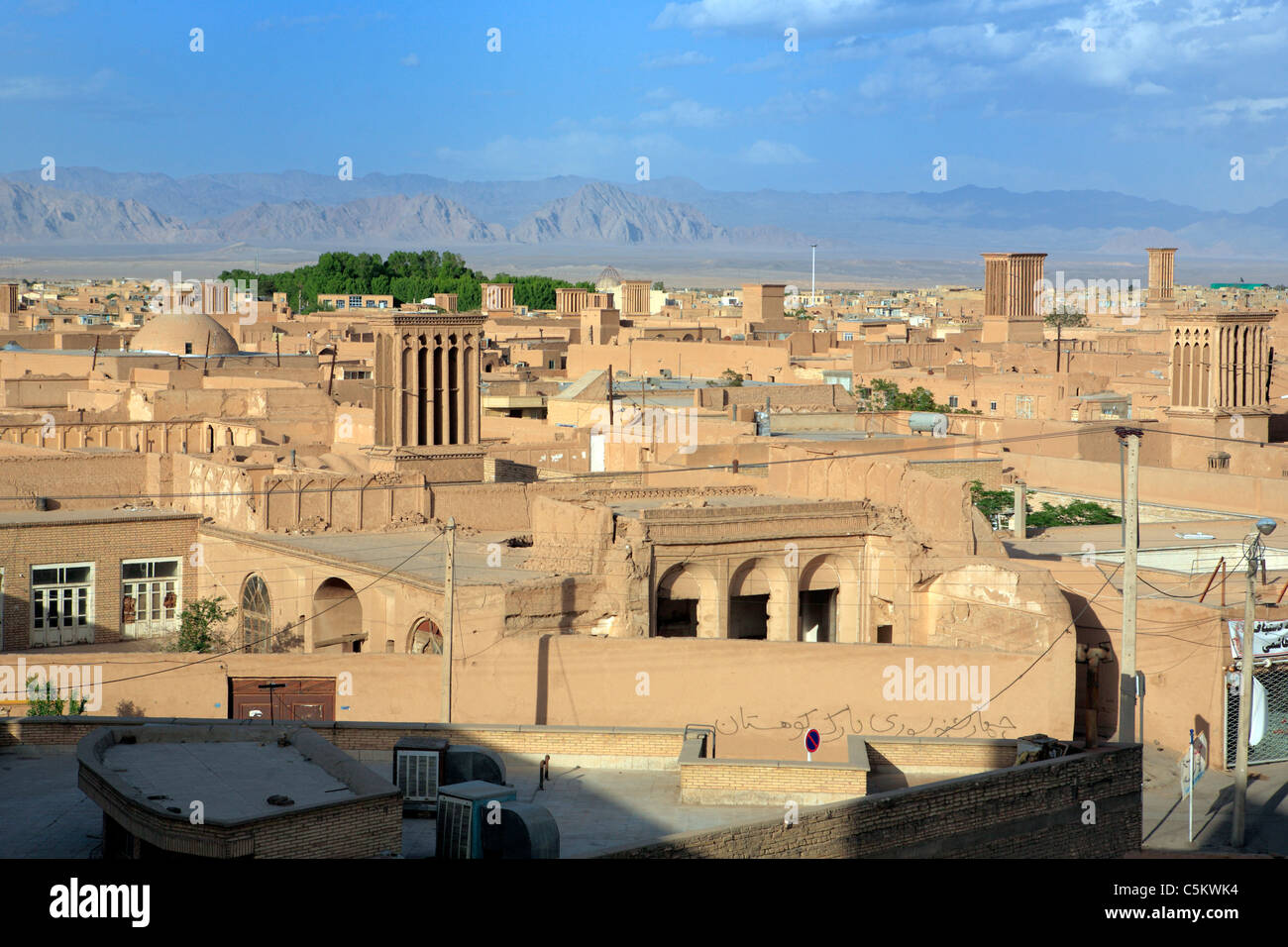 Altstadt, Yazd, Iran Stockfoto