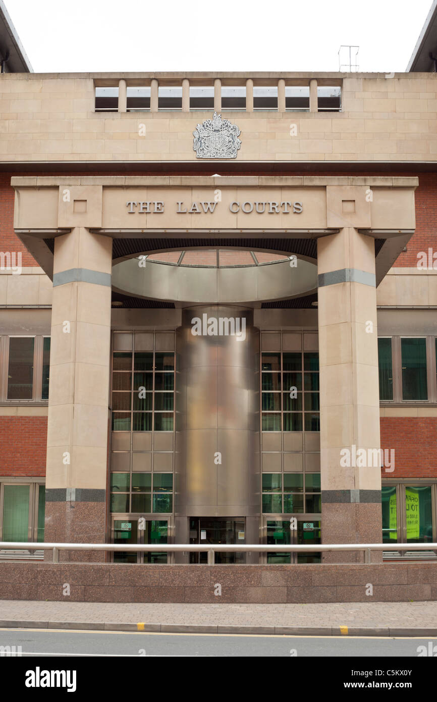 Sheffield-Justizpalast Stockfoto