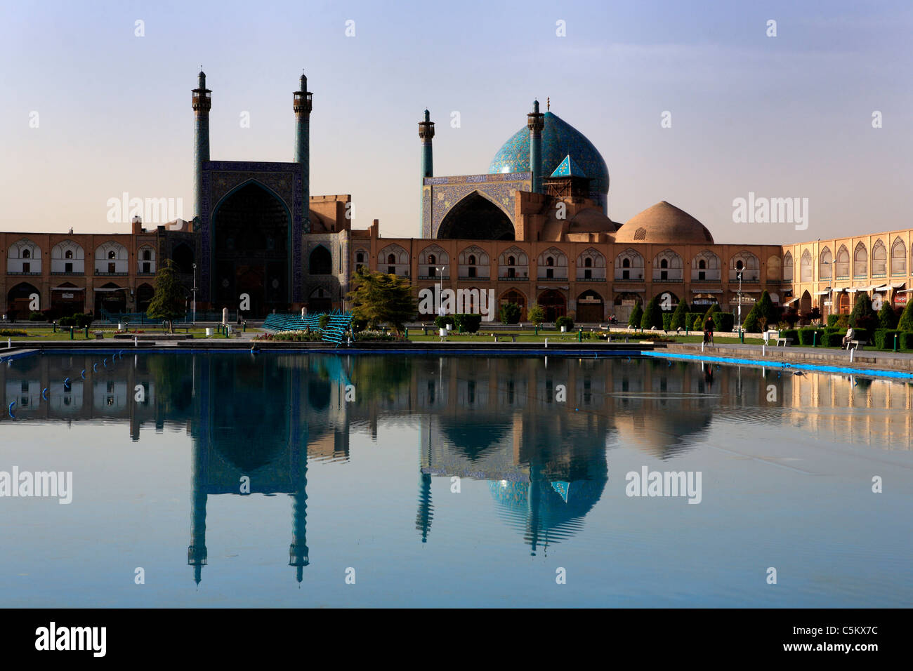 Imam (Shah, Naghsh-e Jahan) Quadrat, errichtet unter Schah Abbas (1587-1629), Isfahan, Iran Stockfoto