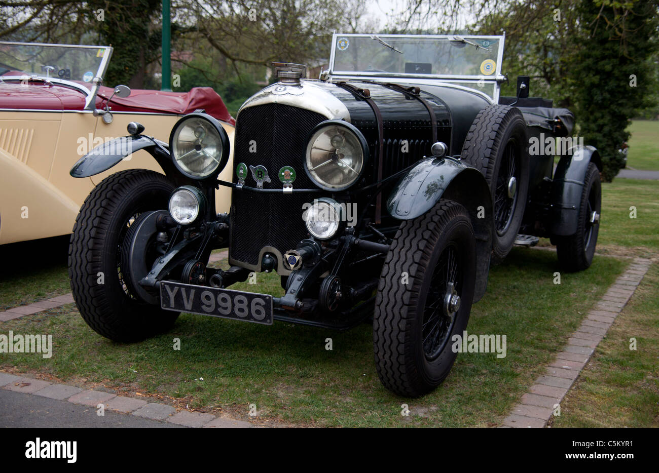 Bentley Oldtimer Automuseum, spezielle Sportarten c1930 Stockfoto
