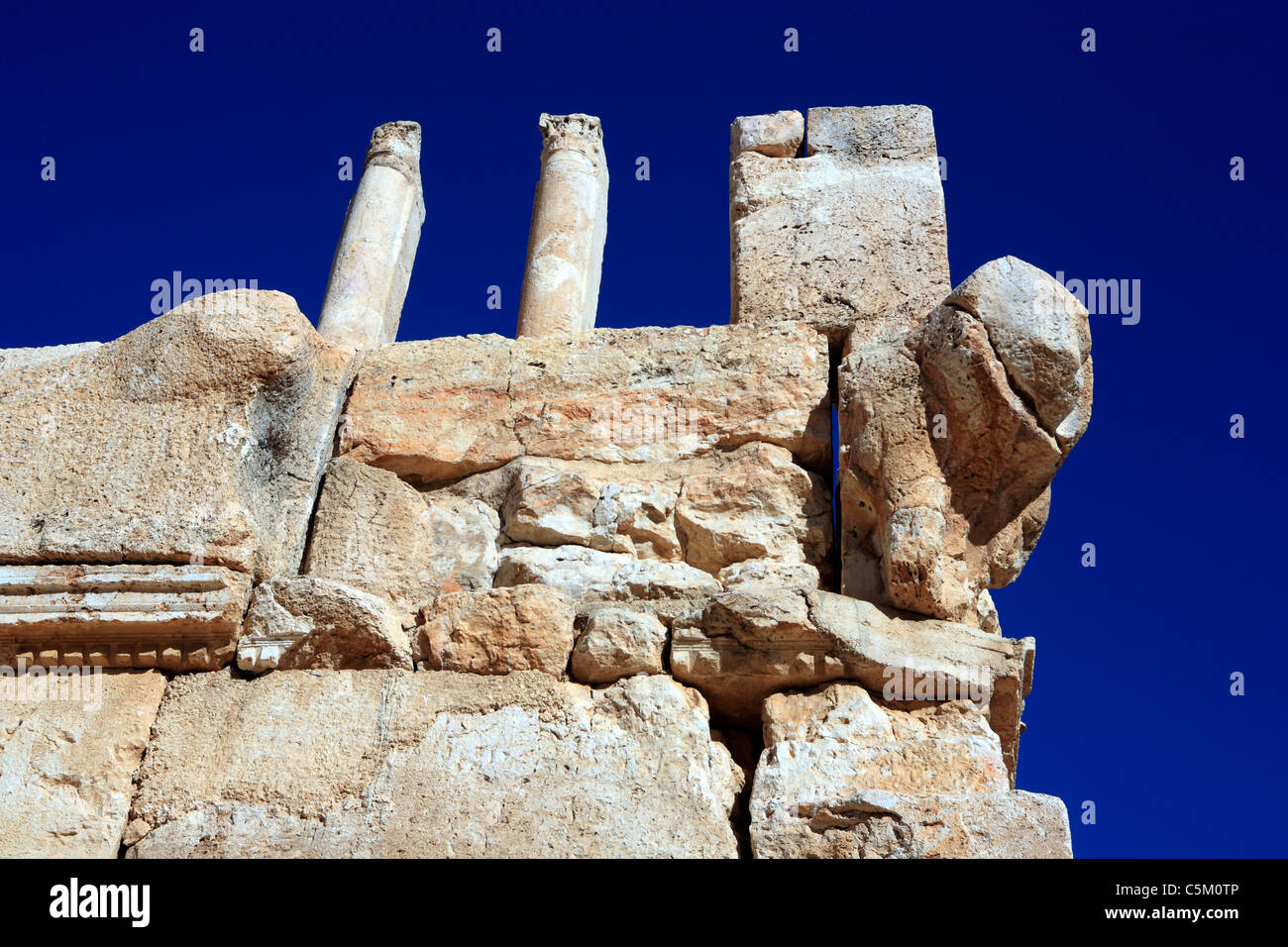 Palast Qasr al Abd in der Nähe von Irak al Amir (2. Jh. v. Chr.), Jordanien Stockfoto