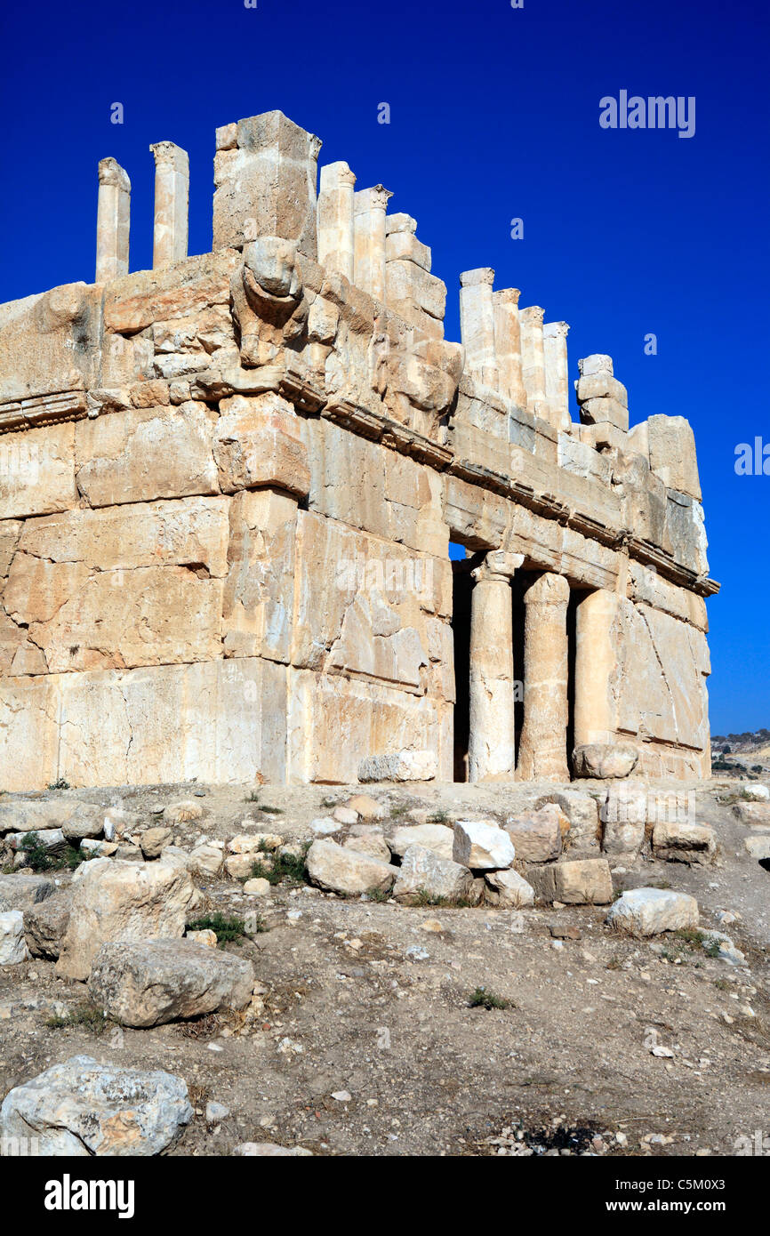 Palast Qasr al Abd in der Nähe von Irak al Amir (2. Jh. v. Chr.), Jordanien Stockfoto