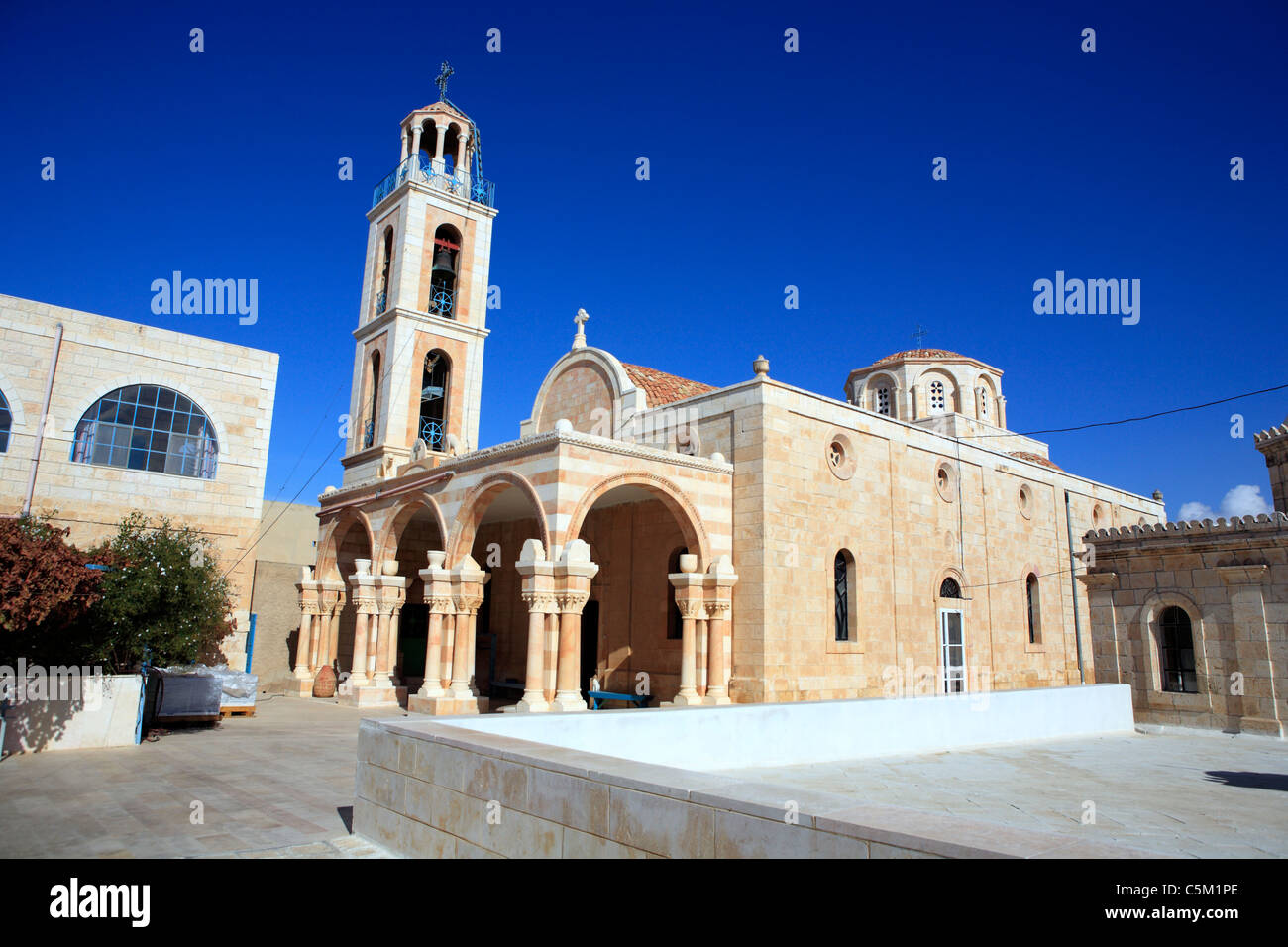 Kloster St. Theodosius (1955), Ubeidiya, Israel Stockfoto