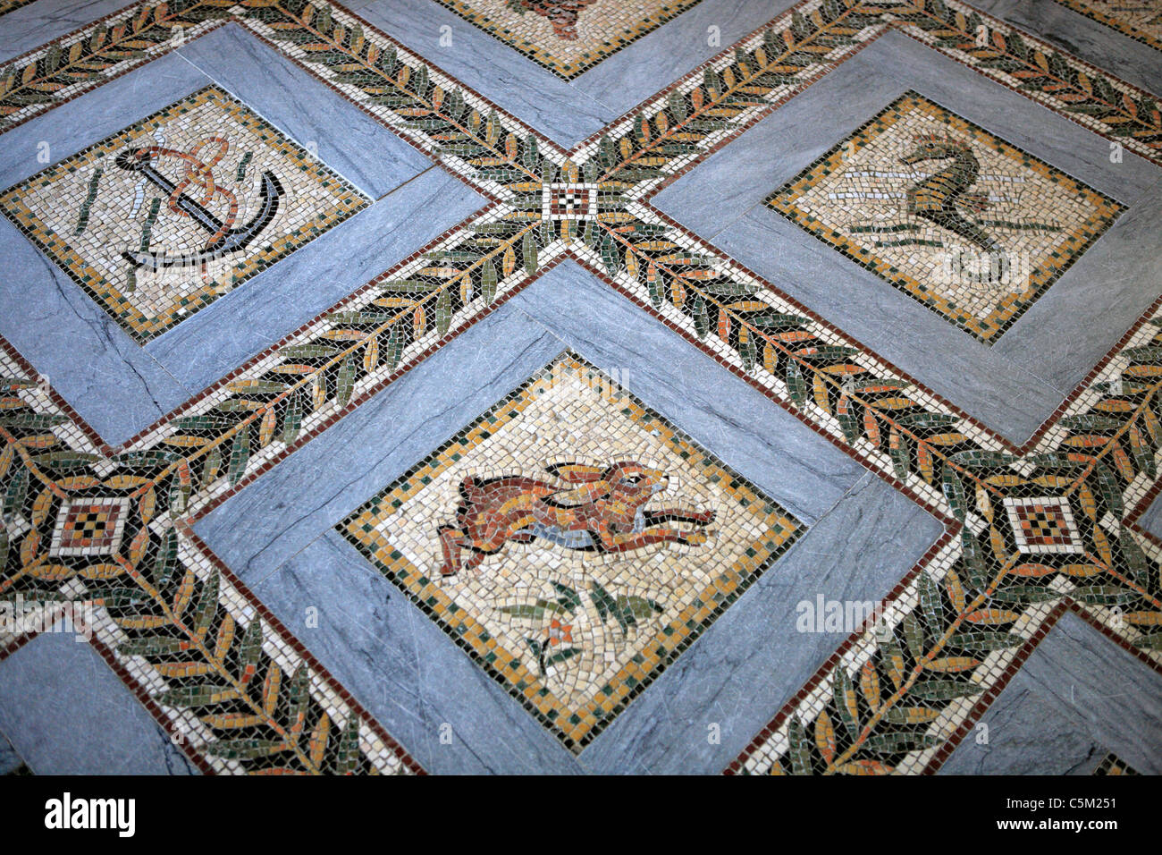 Heimsuchung-Kirche von A.Barluzzi (1938), Ein Karem, Jerusalem, Israel Stockfoto