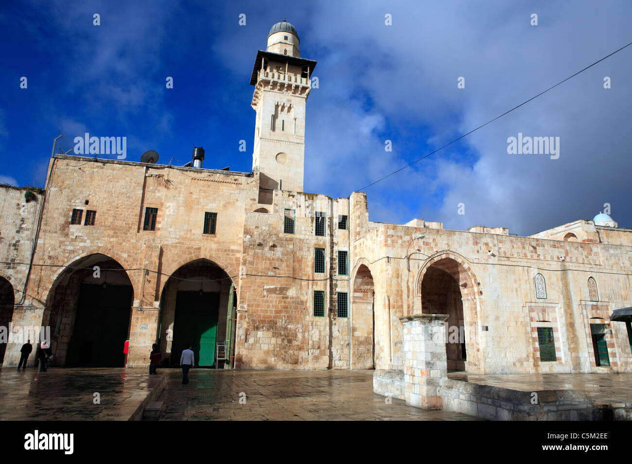 Al-Aqsa-Moschee (11. Jahrhundert), Jerusalem, Israel Stockfoto