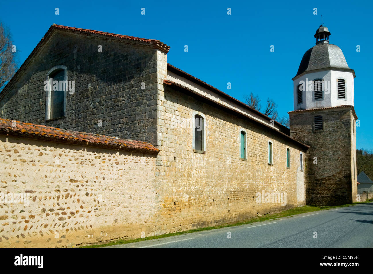 Abtei von L'Escaladieu, Bonnemazon, Hautes Pyrenäen, Frankreich Stockfoto